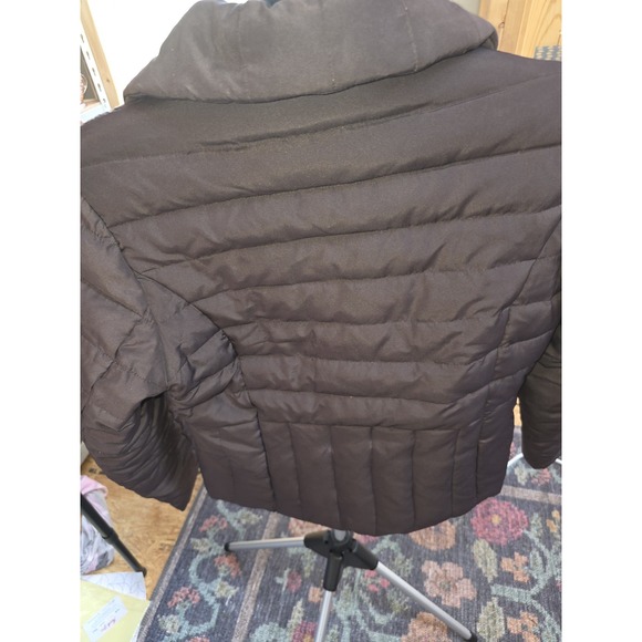 Kenneth Cole Reaction Brown  Down & Feather Filled Puffer Jacket Size M Womens - Picture 3 of 6